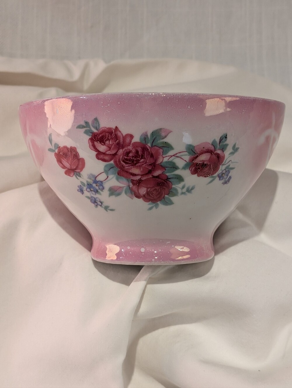 VTG 50's Floral Cafe Au Lait/Breakfast Bowl
